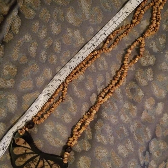 24" Boho Hawaiian Necklace and Earrings - Picture 5 of 5